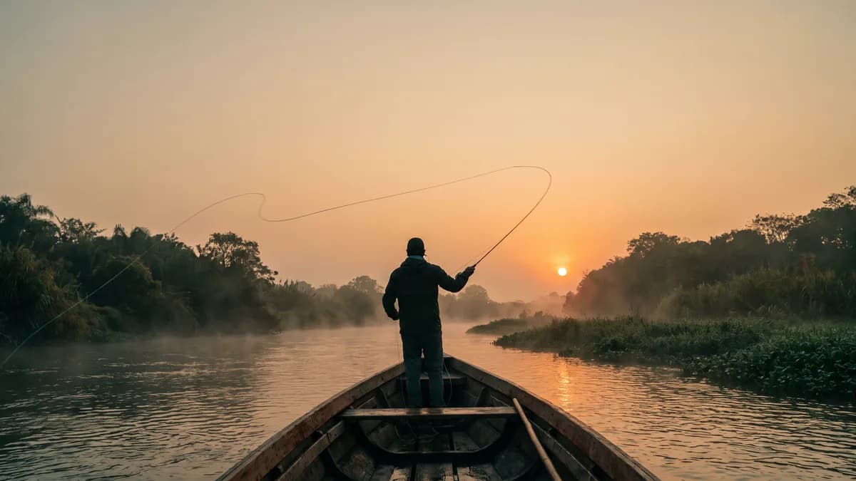 Dourado na mosca na Argentina: onde, quando e com que equipamento