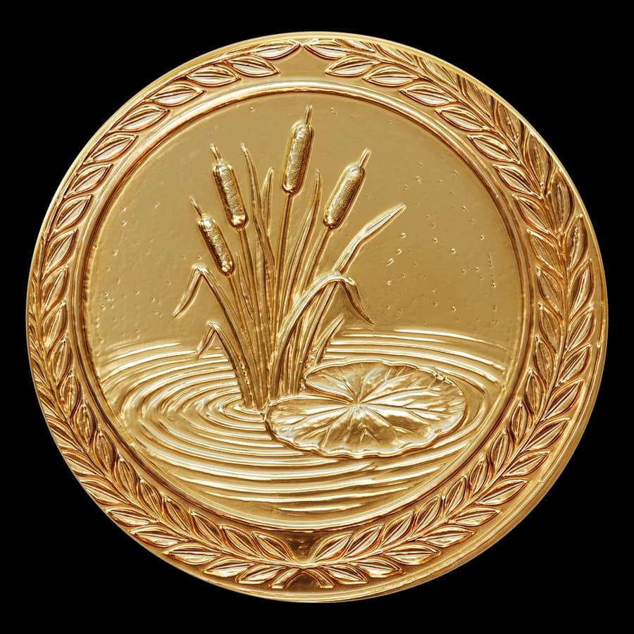 Medalla Maestro de lagunas en 3D