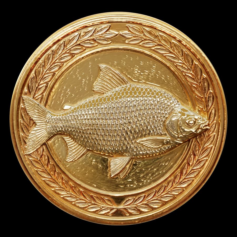 Medalla Boga en 3D