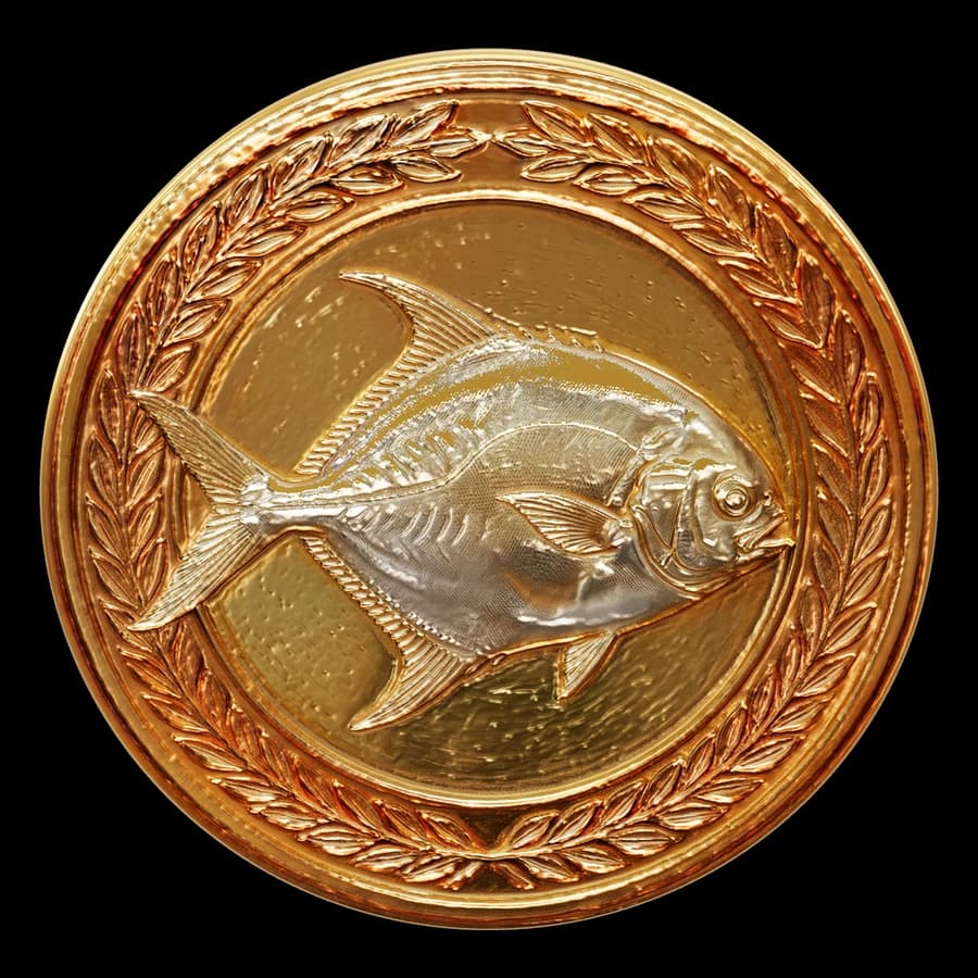 Medalla Palometa en 3D