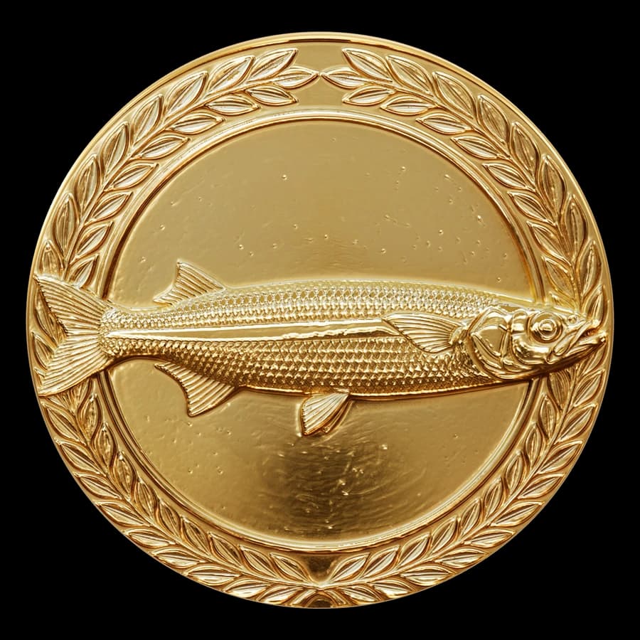 Medalla Pejerrey en 3D