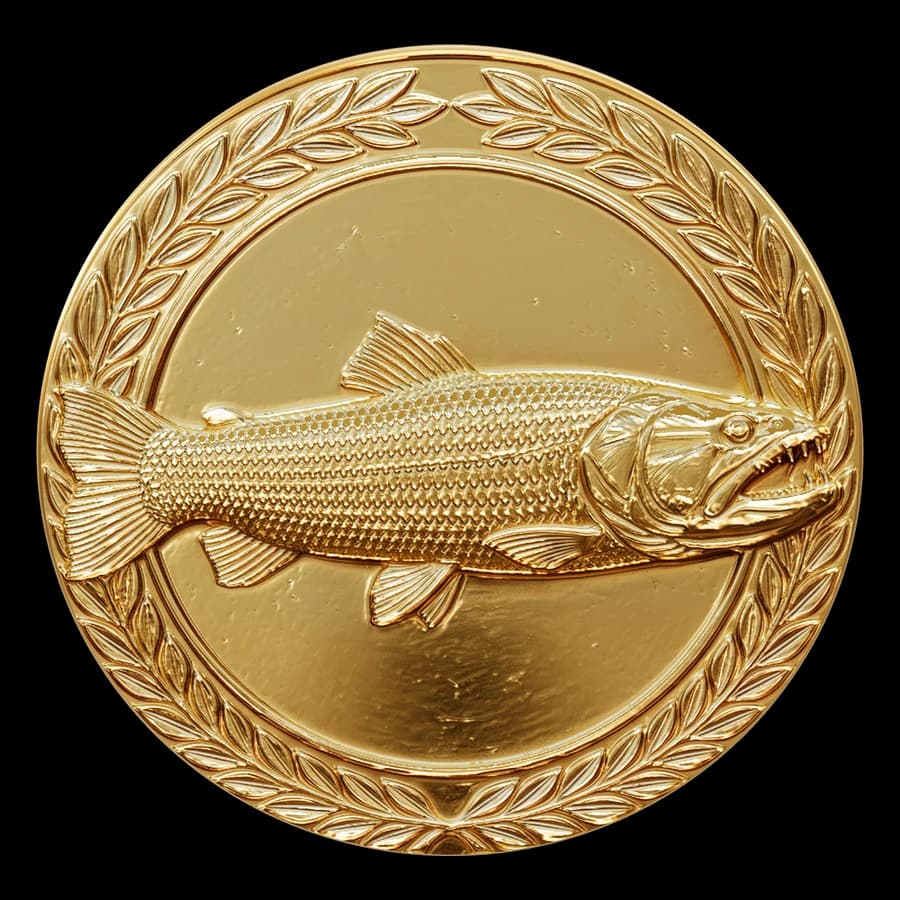 Medalla Tararira en 3D